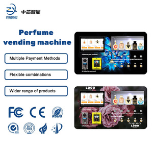 Kode baru Vending-mesin untuk murah 10*120ml instan 10 mesin stiker aroma Qr <span class=keywords><strong>Ml</strong></span> semprotan 8 kepala mesin penjual parfum - Product Image 5