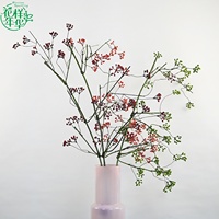 Großer Künstlicher 140cm Frucht- und Beeren-Rattan-Zweig Blumenweiden-Arrangement für Küchen-Dekoration und Tischdekoration zu Hause