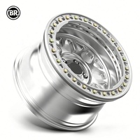 Maßgefertigte Geschmiedete Beadlock-Räder 16 17 18 20 Zoll Gebürstete Silber-Felgen 6x139,7 6x135 Talloy-Räder für Dodge RAM 1500/TRXL F150