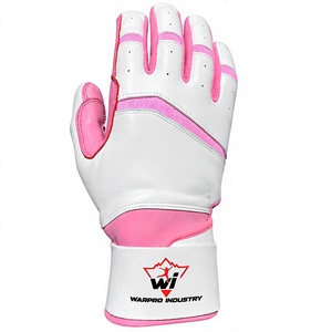 ถุงมือตีเบสบอล WARPRO INDUSTRY รุ่นขายดีที่สุด ผลิตจากผ้าสแปนเด็กซ์ น้ำหนักเบา ใช้ได้ทั้งมือซ้ายและขวา ปรับแต่งสีได้ ระบายอากาศดี พร้อมแถบตีนตุ๊กแก - Product Image 1