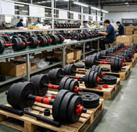 Haltères de sable multifonctionnels durables de 40 kg pour la musculation à domicile