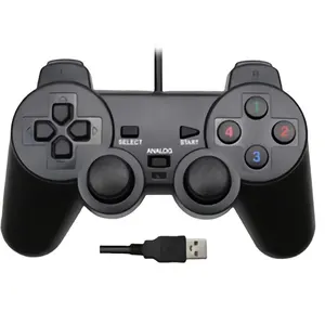 Controlador de jogo com fio p2, joystick para celular tipo/pc usb