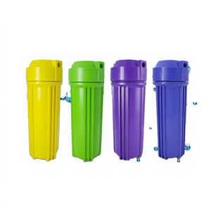 Cartucho de filtro de agua de plástico, doble anillo redondo, 10 pulgadas, hecho en Taiwán - Product Image 1