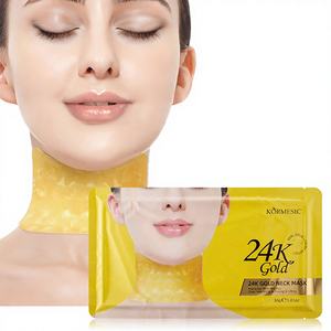 KORMESIC - Mascarilla Facial y de Cuello con Esencia de Oro 24K, 30g, Reafirmante, Nutritiva e Hidratante, Coreana - Product Image 1