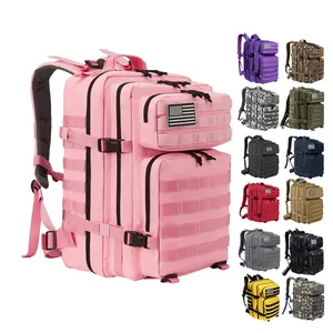 Yürüyüş kamp çantası paketi su geçirmez çanta seyahat taktik çanta sırt çantası erkekler için