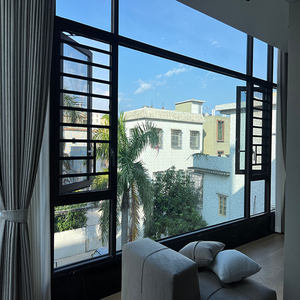 Fenêtres à battants en aluminium à rupture de pont thermique Yuantai, fenêtres à battants françaises à double vitrage, verre Low-e, isolation thermique - Product Image 2