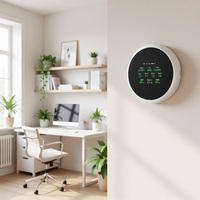 Moniteur de niveau sonore portable, sonomètre avec détection AQI, alarme et indicateur pour salle de classe, studio, maison, usine