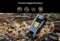 Smartphone Android 16 Fossibot F106 Plus 8+256 Go, étanche IP68, 120H, écran HD+ 6,7 pouces, NFC, caméra de vision nocturne 50MP+20MP, téléphone robuste