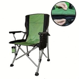Outdoor Folding Moon <b>Chair</b> Metal Portable Camping <b>Beach</b> Fishing <b>Chair</b> Park Use - Product Image 2