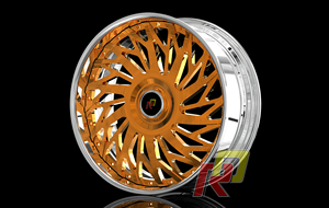 Cerchi in Lega Forgiati Personalizzati a 2 Pezzi 22-24-26 Pollici per <span class=keywords><strong>Monte</strong></span> <span class=keywords><strong>Carlo</strong></span>/Impala/Caprice/Ghost/Model X/Cutlass 442 Rucci - Product Image 2