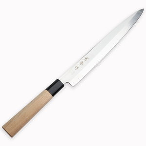 Coltello da <span class=keywords><strong>cucina</strong></span> in acciaio inox Sushi Sashimi coltello con lama <span class=keywords><strong>di</strong></span> salice e manico in legno - Product Image 3
