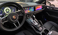 Nouvelle Arrivée Écran Tactile 24 Pouces 6G+128G Lecteur Android DVD Autoradio pour Porsche Cayenne 2010-2017 Conduite à Gauche