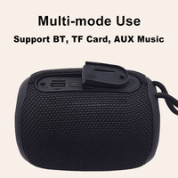 Altavoz Inalámbrico Portátil de Bajo Precio con Iluminación LED RGB, Plástico Impermeable, Compatible con Tarjetas USB y TF, Diseño Mini para Uso en Exteriores