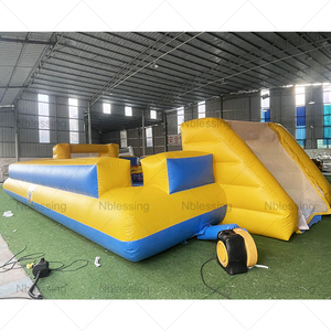 Terrain de jeu de football gonflable en PVC personnalisé avec certification CE pour le team building, les adultes et les enfants, sports de plein air - Product Image 6
