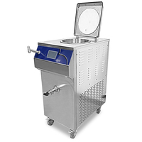 Pasteurisateur et homogénéisateur de crème glacée au lait européen de haute qualité 32L/62L
