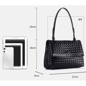 Nuova Borsa a Tracolla <span class=keywords><strong>di</strong></span> <span class=keywords><strong>Lusso</strong></span> 2025 <span class=keywords><strong>in</strong></span> Vera <span class=keywords><strong>Pelle</strong></span> <span class=keywords><strong>di</strong></span> Vacchetta <span class=keywords><strong>di</strong></span> Alta Qualità, Intrecciata a Mano, <span class=keywords><strong>Borse</strong></span> Artigianali <span class=keywords><strong>in</strong></span> <span class=keywords><strong>Pelle</strong></span> per Donne - Product Image 3