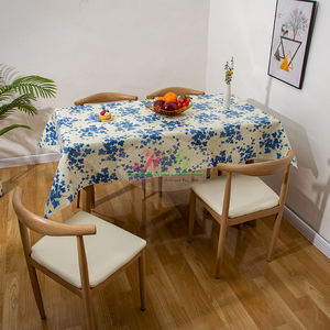 Venta al por mayor de manteles ecológicos de estilo europeo con patrón sin fin de respaldo no tejido de PVC-Manteles elegantes duraderos para hoteles - Product Image 1