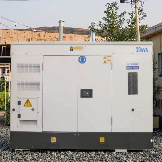For Perkins for Cummins Competitive Price Power Plant 24kw-150kva 50kw-125kva Rated Voltage 480v Silent Diesel Generator