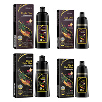 Sampo Pewarna Rambut EELHOE Jahe Polygonum Multiflorum Ginseng Hitam Coklat Tua