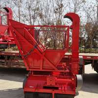 Machine de recyclage de la paille agricole Yongyi, série 4JQH, fonction intégrée de hachage et de collecte, récolteuse de tiges de maïs, de blé et de riz