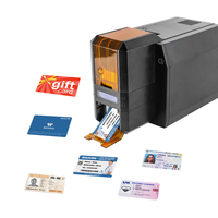 Imprimante de cartes d'identité double face MASUNG S22K, compatible avec les superpositions PVC et PET pour l'impression de badges d'employés haute durabilité
