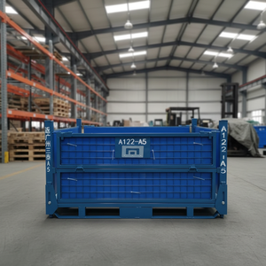 עגלות מחסן מתקפלות מפלדה, מחיר מפעל, MOQ נמוך, מותאמות אישית, עם הגנה מפני קורוזיה, איכות גבוהה - Product Image 5