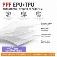 Film de découpe EPU TPU PPF 180x120MM 0.19MM auto-réparant, résistant à l'étirement, film protecteur pour découpeuse de films de protection pour smartphone