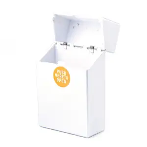 도매 가격 플라스틱 맞춤형 로고 담배 케이스 연기 상자 흡연 액세서리 케이스