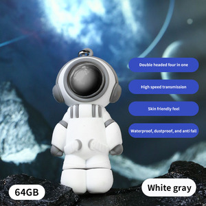 Clé <span class=keywords><strong>USB</strong></span> <span class=keywords><strong>USB</strong></span> 2.0 avec boîte 64 Go 128 Go LED Memory Stick LOGO personnalisé gratuit U Disk pour cadeau de mariage 4in1 OTG - Product Image 2