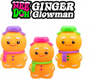 2026 New Arrivals Nedoh Rubber Squishy Toy Ginger Glowman Stress <b>Ball</b> <b>Squeeze</b> <b>Ball</b> Glows in the Dark Squishy Sensory Fidget Toys - Product Image 5