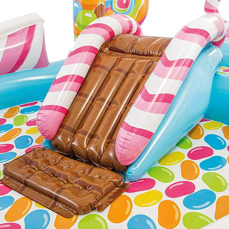 INTEX Candy Zone Play Center Inflatable Kids' Pool Slide