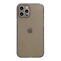 Coque de protection transparente souple en TPU pour objectif d'appareil photo pour iPhone 17 15 14 13 12 16 Pro Max 8 – Étui arrière