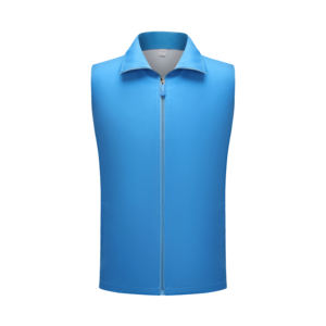 2022 New <b>Cardigan</b> <b>Sleeveless</b> Top Volunteer Advertising Logo Custom Composite Single-Layer Vest - Product Image 1