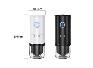 Xách tay <span class=keywords><strong>mini</strong></span> Đen điện tự động USB Cà Phê Máy xay đậu máy với lọc - Product Image 3