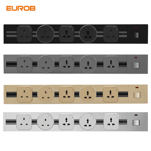 <span class=keywords><strong>Eurob</strong></span>, nuevo diseño, cocina, oficina, adaptador de enchufe estándar británico eléctrico para salida de riel de alimentación - Product Image 5
