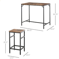 Ensemble table et chaises de restaurant au design industriel moderne, avec structure métallique, couleur personnalisable, pour hôtels et écoles (vente en gros)