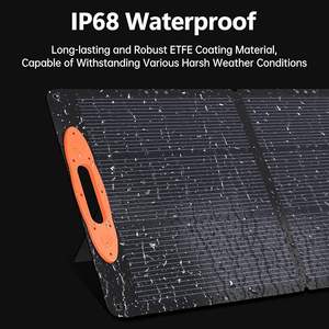 <span class=keywords><strong>Panneau</strong></span> <span class=keywords><strong>solaire</strong></span> pliable 100W |   <span class=keywords><strong>Panneau</strong></span> photovoltaïque portable extérieur IP67 en <span class=keywords><strong>silicium</strong></span> monocristallin, efficacité de 23 %, laminé ETFE, avec câble 4 en 1 - Product Image 5