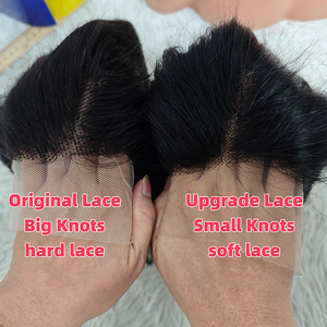 Promotion 12$ Letsfly Wholesales : Perruques Lace Pixie Straight 13x4, Perruques Courtes Coupe Pixie, Cheveux Humains Naturels, Petits Nœuds - Product Image 2