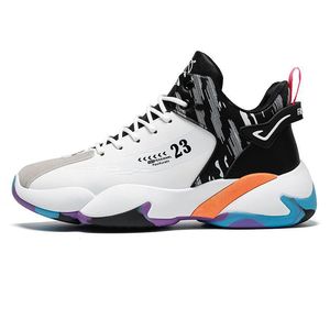 Men's High-Top <strong>Basketball</strong> &amp; Running <strong>Shoes</strong> Woven Breathable Spring New - Product Image 6