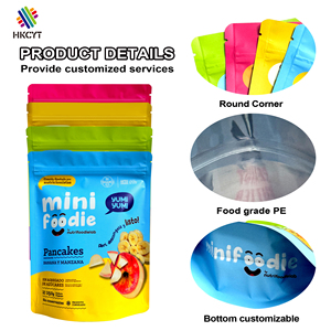 Sac d'emballage personnalisé imprimé BAS quantité minimale de commande debout avec fermeture éclair pochette refermable anti-odeurs pour l'impression numérique de fruits secs - Product Image 5