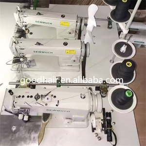 Macchina da cucire industriale a tre teste per tessitura capelli, modelli Brother/Juki/Typical, per <span class=keywords><strong>corsi</strong></span> di formazione - Product Image 2