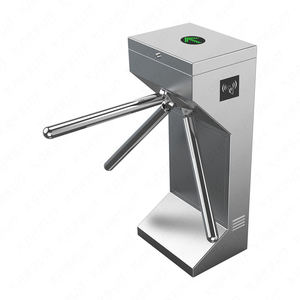 스테인레스 스틸 체육관 삼각대 개찰구 게이트 RFID 보안 삼각대 개찰구 피트니스 센터 스윙 게이트 자동화 - Product Image 4