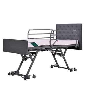 Cama Médica Multifuncional Tecforcare para Cuidado en el Hogar, Cama Eléctrica para Hospital o Residencia de Ancianos con Cabecera de Madera, Cama para Cuidado en el Hogar para Personas Mayores - Product Image 5