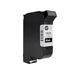 原装惠普墨盒黑色溶剂墨水手持打印机12.7毫米高度墨盒 - Product Image 1