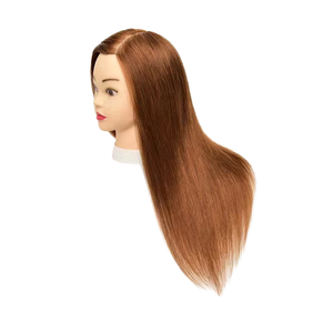 Perruques en cheveux véritables pour femmes de différentes tailles pour la coupe de cheveux et le tressage dans les salons et les écoles de <span class=keywords><strong>coiffure</strong></span> - Product Image 5