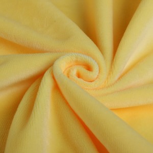 Màu Rắn 100% Polyester Siêu Mềm <span class=keywords><strong>Cuddle</strong></span> Minky Velboa Vải Cho Đồ Chơi Và Chăn - Product Image 1
