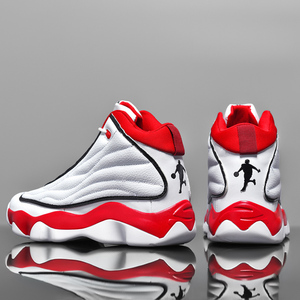 Chaussures de basket-ball en cuir respirant de haute qualité, style sportif, pour hommes <span class=keywords><strong>et</strong></span> femmes, personnalisables avec logo de marque, collection 2026 - Product Image 4