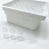 Flacon en verre borosilicate sans pyrogène de 6 ml et 7 ml, prêt à l'emploi, conteneur d'emballage en verre