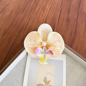 Pinzas para el Cabello con Flores de Orquídea Bohemias Coloridas, Pinzas para el Cabello de Estilo Dulce y Moderno, Pinzas para el Cabello con Diseño Bonito - Product Image 5