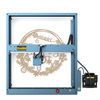 Machine de gravure laser SCULPFUN SF-A9 20W, zone de travail 400*400mm avec positionnement précis, méthodes de connexion multiples